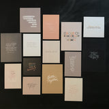 FRIENDS CHEERING FRIENDS ON | Mini Print Collection