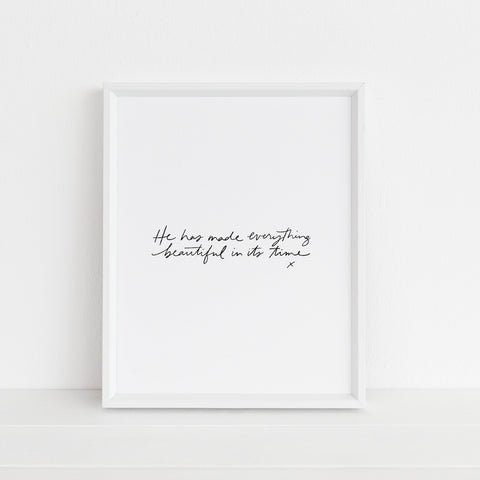 Everything Beautiful | Art Print