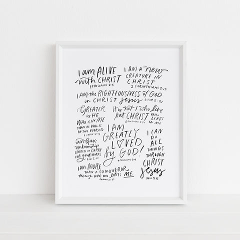 I Am Greatly Loved | Art Print