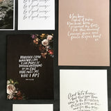 FEAR NOT | Mini Print Collection