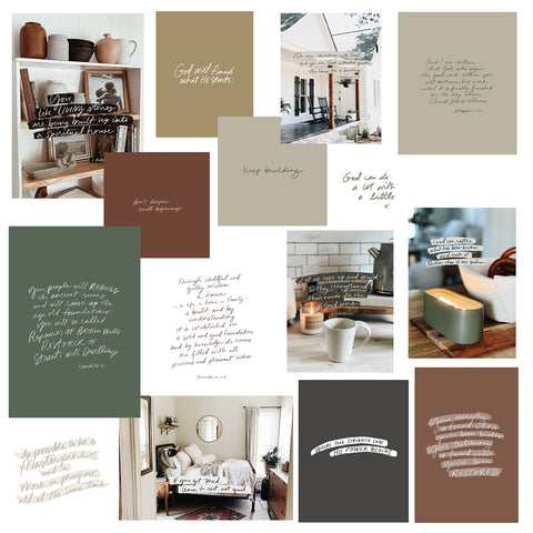 KEEP BUILDING: Restored Vol. 2 | Mini Print Collection