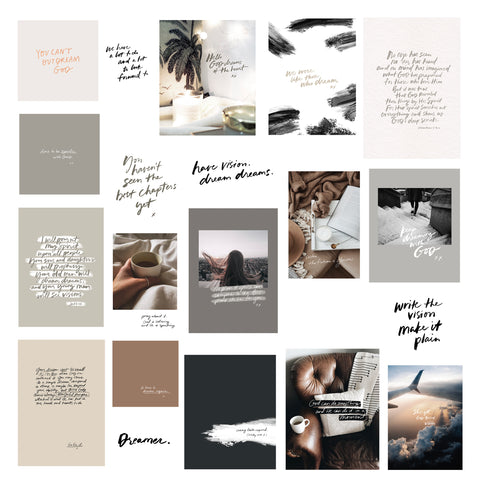 HAVE VISION + DREAM DREAMS | Mini Print Collection